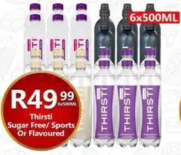 Take 'n Pay Thirsti Sugar Free/ Sports Or Flavoured offer