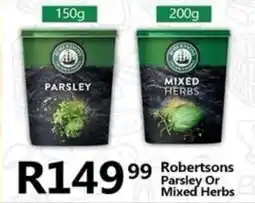 Take 'n Pay Robertsons Parsley Or Mixed Herbs offer