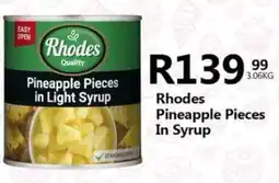 Take 'n Pay Rhodes Pineapple Pieces In Syrup offer