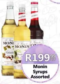 Take 'n Pay Monin Syrups Assorted offer