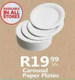 Take 'n Pay Carousal Paper Plates offer