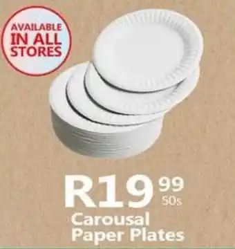 Take 'n Pay Carousal Paper Plates offer