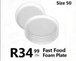 Take 'n Pay Fast Food Foam Plate offer