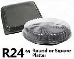 Take 'n Pay Round or Square Platter offer
