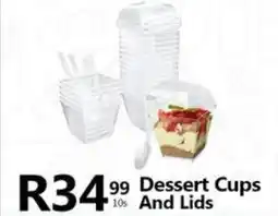 Take 'n Pay Dessert Cups And Lids offer
