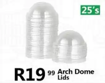 Take 'n Pay Arch Dome Lids offer