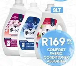 Take 'n Pay Comfort fabric conditioner assorted offer