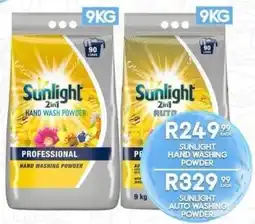 Take 'n Pay Sunlight hand washing powder offer