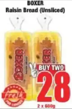 Boxer Boxer Raisin Bread Unsliced offer
