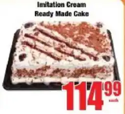 Boxer Imitation Cream Ready Made Cake offer