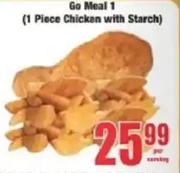 Boxer Go Meal 1 Chicken with Starch offer