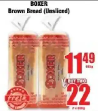 Boxer Boxer Brown Bread Unsliced offer