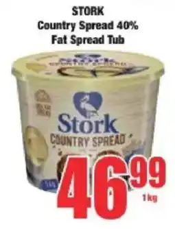 Boxer Stork Country Spread 40% Fat Spread Tub offer