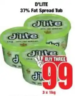 Boxer D'lite 37% Fat Spread Tub offer