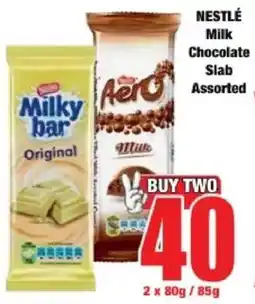 Boxer Nestlé Milk Chocolate Slab Assorted offer