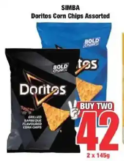 Boxer Simba Doritos Corn Chips Assorted offer