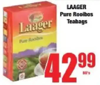 Boxer Laager Pure Rooibos Teabags offer