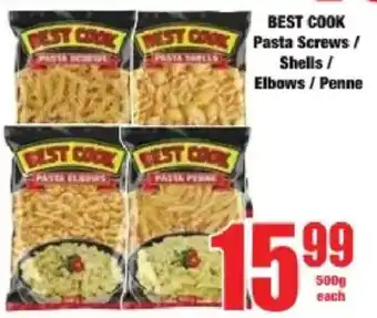 Boxer Best Cook Pasta Screws/ Shells/ Elbows/ Penne offer