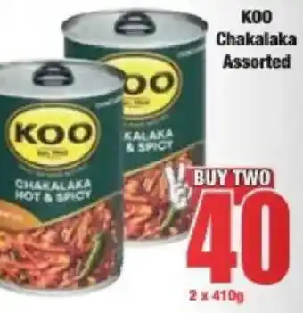 Boxer Koo Chakalaka Assorted offer
