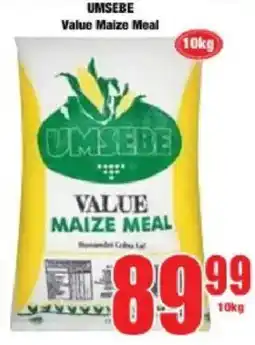 Boxer Umsebe Value Maize Meal offer