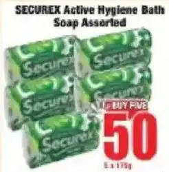 Boxer Securex Active Hygiene Bath Soap Assorted offer