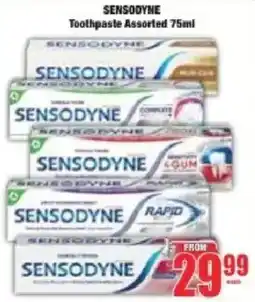 Boxer Sensodyne Toothpaste Assorted offer