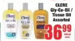 Boxer Clere Gly-Co-Oil/ Tissue Oil Assorted offer