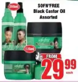 Boxer Sofn'free Black Castor Oil Assorted offer