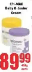 Boxer Epi-max Baby & Junior Cream offer