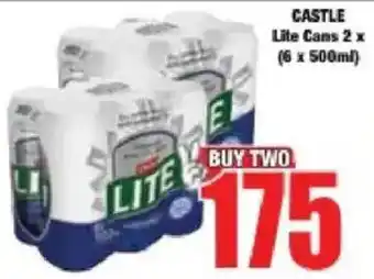 Boxer Castle Lite Cans offer