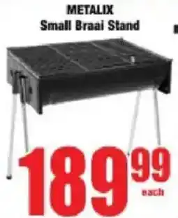 Boxer Metalix Small Braai Stand offer