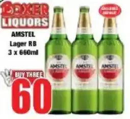 Boxer Amstel Lager RB offer
