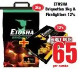 Boxer Etosha Briquettes & Firelighters offer