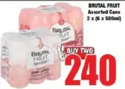 Boxer Brutal Fruit Assorted Cans offer