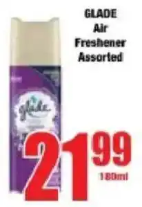 Boxer Glade Air Freshener Assorted offer
