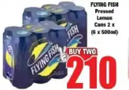 Boxer Flying Fish Pressed Lemon Cans offer