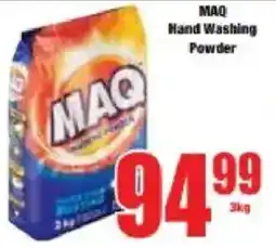 Boxer Maq Hand Washing Powder offer