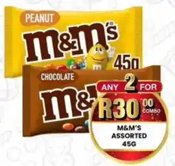 Take 'n Pay M&m's assorted offer