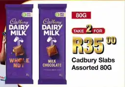 Take 'n Pay Cadbury Slabs Assorted offer
