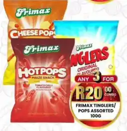 Take 'n Pay Frimax tinglers/ pops assorted offer