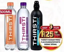Take 'n Pay Thirsti sugar free/ flavoured/ sports drink offer