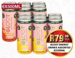 Take 'n Pay Gloot energy drinks assorted offer