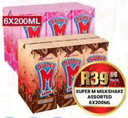 Take 'n Pay Super m milkshake assorted offer
