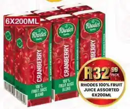 Take 'n Pay Rhodes 100% fruit juice assorted offer