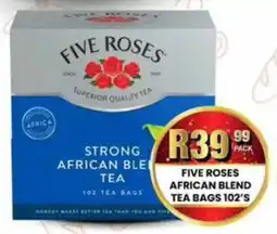 Take 'n Pay Five roses african blend tea bags offer