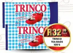 Take 'n Pay Trinco tea bags offer