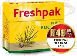 Take 'n Pay Freshpak tea bags offer