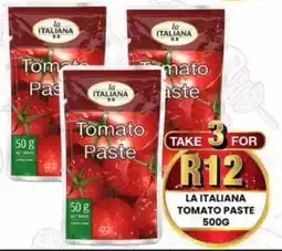 Take 'n Pay La italiana tomato paste offer