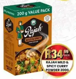 Take 'n Pay Rajah mild & spicy curry powder offer