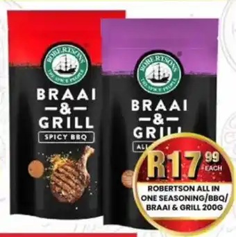 Take 'n Pay Robertson all in one seasoning/ bbq/ braai & grill offer